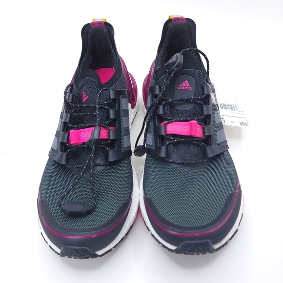 Adidas UltraBoost C.RDY Black Pink Grey Q46489 Mens Size 4 Womens Size 5.5 - Picture 2 of 5